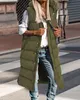 ASKSA Gilet Femme Longue veste matelassée Gilet en duvet Voir les images du produit 2