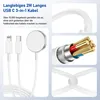 3-in-1-Ladekabel für Apple Watch und iPhone, 2M PD60W für Produktbild-Vorschau 3