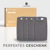 EXITOSO Planches à déjeuner - set de 4 - plastique, lavable Voir les images du produit 7