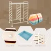 20zásuvkový vozík na kolečkách s kovovým rámem - Macaron Náhled obrázku produktu 5