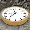 Holzwerk GOLDBERG (FUNK) moderne Bahnhof Holz Funk Wanduhr, Produktbild-Vorschau 2