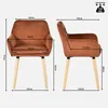 Meubles Cosy 2er-Set Esszimmerstühle im skandinavischen Produktbild-Vorschau 6