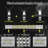 LZQ 675W 7D LED pracovné svetlo Bar Pracovné svetlo Offroad Náhľad obrázku produktu 4