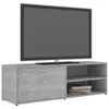 vidaXL TV skříňka betonová šedá 120x34x37 cm odvozený Náhled obrázku produktu 3