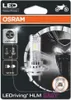 Product packaging for an OSRAM LEDriving HL Easy H7/H18 headlight bulb. Produktbild-Vorschau