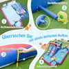 COSTWAY nafukovací vodný park so šmykľavkami, obrovský Náhľad obrázku produktu 8