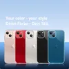 A row of five iPhones in different colors, displayed against a gradient blue background with text overlay. Náhled obrázku produktu