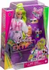 Mattel - 16-częściowa lalka Barbie Extra - Neonowe zielone Podgląd zdjęcia produktu 5