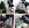 Großes ergonomisches Keilkissen Kopfteilkissen aus Cord, Produktbild-Vorschau 3