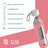 Bouteille en verre Wessper avec housse en silicone – 0,5 L Voir les images du produit 2