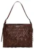 Bolso de hombro elegante para mujer, color marrón, con Vista previa de la imagen del producto 7