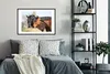 MuchoWow® MuchoWow® Gerahmtes Poster Pferde - Heu - Tiere Produktbild-Vorschau 2