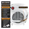 Brandson Heizlüfter 1500W, Keramik-Heizlüfter, Produktbild-Vorschau 3