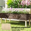 Hochbeet mit Rankgitter 2-stufig erhöhter Blumenkasten mit Produktbild-Vorschau 6