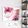 Magnettafel 120x90cm Pinnwand Whiteboard beschreibbar - Produktbild-Vorschau 4
