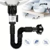 Waschbecken Ablaufgarnitur Kit, Geruchsdichte Siphon Produktbild-Vorschau 1