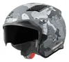 Bogotto Radic Camo Helm, weiß matt/grau, S Produktbild-Vorschau 4