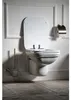 Kerasan WALDORF toiletbril, soft-close, wit/chroom Productafbeelding-voorbeeld 3