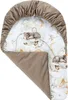 Sweet Teddy & Latte Velvet Fußsack für Autositz und Produktbild-Vorschau 3