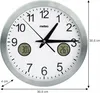 Wanduhr ZP31 30 cm LCD mit kabellosem Quarzsensor METEO Produktbild-Vorschau 7
