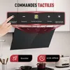 LEVIVO A+++ Hotte Aspirante 80cm avec 420 m³/h, 2 Filtres à Voir les images du produit 2