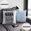 Trendation - Mama Tochter Deko-Kissen mit Füllung 40x40 Produktbild-Vorschau 2