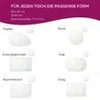 Beautex transparentes Tischset Platzset Tischschutz, Produktbild-Vorschau 7