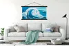 MuchoWow® Textilposter Golf - Meer - Aquarell 120x60 cm mit Produktbild-Vorschau 3