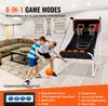 SucceBuy Gioco arcade di basket pieghevole, sport indoor Anteprima dell’immagine prodotto 4