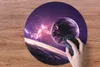 MuchoWow® Mauspad Mousepad Planeten - Sterne - Lila 50x50 Produktbild-Vorschau 3