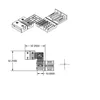 ISOLED Clip-Eck-Verbinder C1-410 für 4-pol. IP20 Produktbild-Vorschau 3
