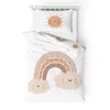 Babybettwäsche Biber/Flanell Little Sunrise 100x135 + 40x60 Produktbild-Vorschau 1