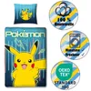 Pokemon Bettwäsche für Kinder mit Pikachu 135x200 80x80 cm Produktbild-Vorschau 7