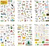 Oblique Unique Schweinchen Sticker Schweine Aufkleber für Produktbild-Vorschau 1