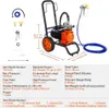 Bezvzduchové striekacie zariadenie s membránou 1100 W - Náhľad obrázku produktu 7