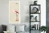MuchoWow® Poster Antiker Vogel-Druck Flamingo 60x120 cm - Produktbild-Vorschau 4