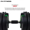 PH Fitness Verstellbare Hantel Set 24KG Dunkel Grün - 2 Produktbild-Vorschau 2