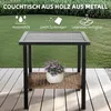 LVHOM 3-teiliges Gartenmöbel Set, Balkonmöbel mit Kissen, Produktbild-Vorschau 6