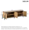 Merax TV Lowboard mit 4 Türen, TV Board mit geometrisches Produktbild-Vorschau 13