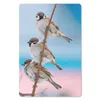 MuchoWow® Mauspad Mousepad Vögel - Spatz - Tiere - Äste Produktbild-Vorschau 1