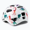 Kinderfahrradhelm Lazer Pnut KinetiCore Weiß Dinosaurier Produktbild-Vorschau 9