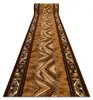 TAPIS DE COULOIR BCF OPAL vieil or 80 cm marron 80x400 cm Voir les images du produit 1