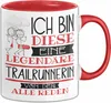 Trailrunnerin Tasse Geschenk Ich Bin Diese Eine Legendäre Produktbild-Vorschau 1