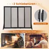 COSTWAY Grille pare-étincelles avec portes coulissantes, 89 Voir les images du produit 4