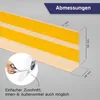 HOLZBRINK Weichsockelleiste selbstklebend PVC 50x20mm, 10 m Produktbild-Vorschau 2