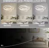 ZMH LED Pendelleuchte Esszimmer Weiß Dimmbar mit Produktbild-Vorschau 4