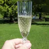 Champagnerflöten aus Kunststoff, transparente Weingläser, Produktbild-Vorschau 9