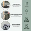 portasciugamani eluno free-standing, 2 barre, Anteprima dell’immagine prodotto 5