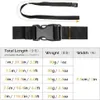 25mm Schwarz Nylon Gurtband mit Verstellbare Schnallen, 4 Produktbild-Vorschau 2