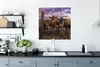 MuchoWow® Poster Kuh - Zaun - Gras 75x75 cm - Wand Produktbild-Vorschau 3